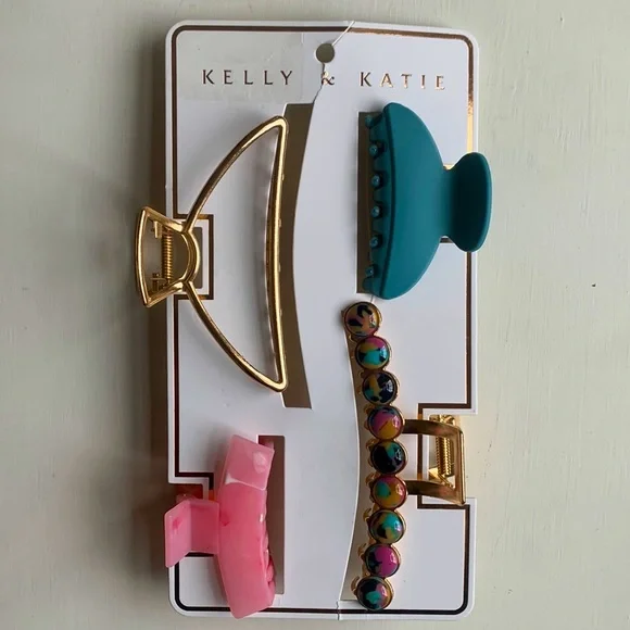 4 Pack Hair Clips - Kelly & Katie Kelly & Katie Hair Clips - SoPicks main image 4